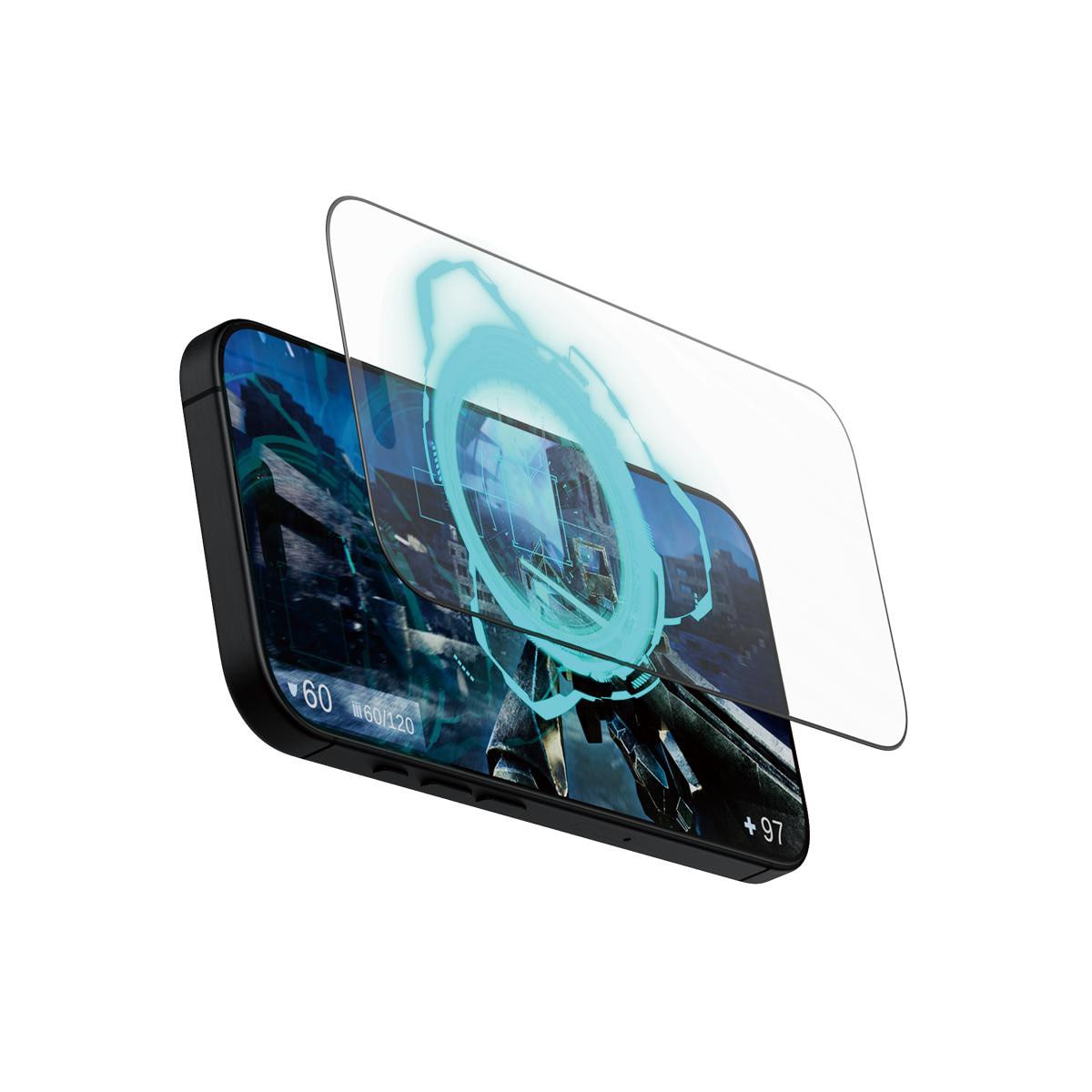 PanzerGlass Gaming Displayschutz iPhone 16 Pro Ultra-Wide Fit 2858