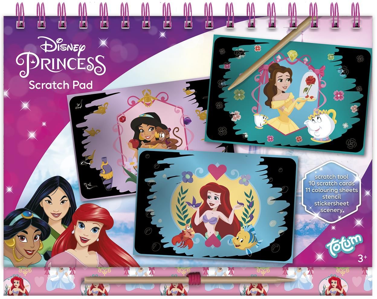 Totum: Disney Princess - Scratch Pad (TT044340)
