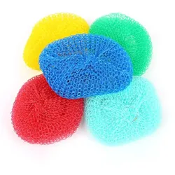 HYGOCLEAN Topfreiniger aus Kunststoff farblich sortiert Ø 8 cm 2x25 Stück