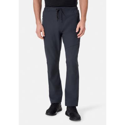 Sporthose HERO BY JOHN MEDOOX "JAXON Sporthose", Herren, Gr. XL, anthra, angeraute Sweatware, 95% Polyester, 5% Elasthan, gerade normal, Hosen Sporthose, HERO by John Medoox JAXON Herren Sporthose