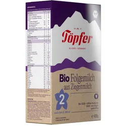 Töpfer Bio Folgemilch auf Ziegenmilchbasis 2