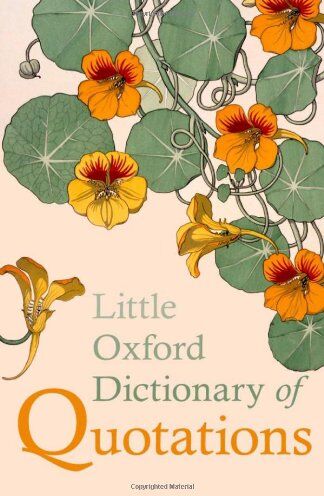 Susan Ratcliffe - Little Oxford Dictionary of Quotations - Preis vom 30.09.2026 22:30:23 h