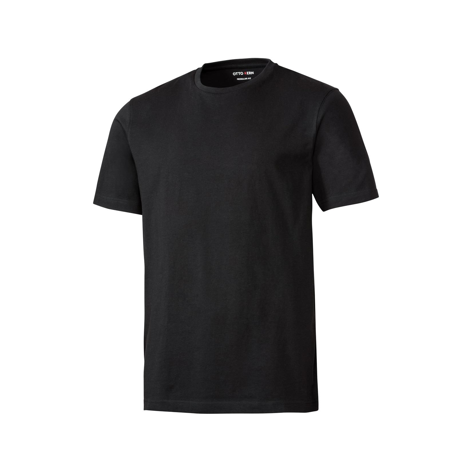Otto Kern 5er Pack Herren T-Shirts Rundhals, 100% Baumwolle