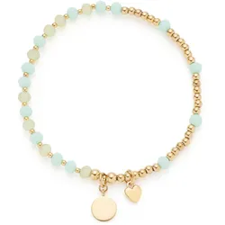 Leonardo 026291 Damenarmband Evelyn You & Me Ciao Goldfarben/Hellblau