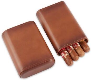 Bey Berk Rustic 4 Cigar Case