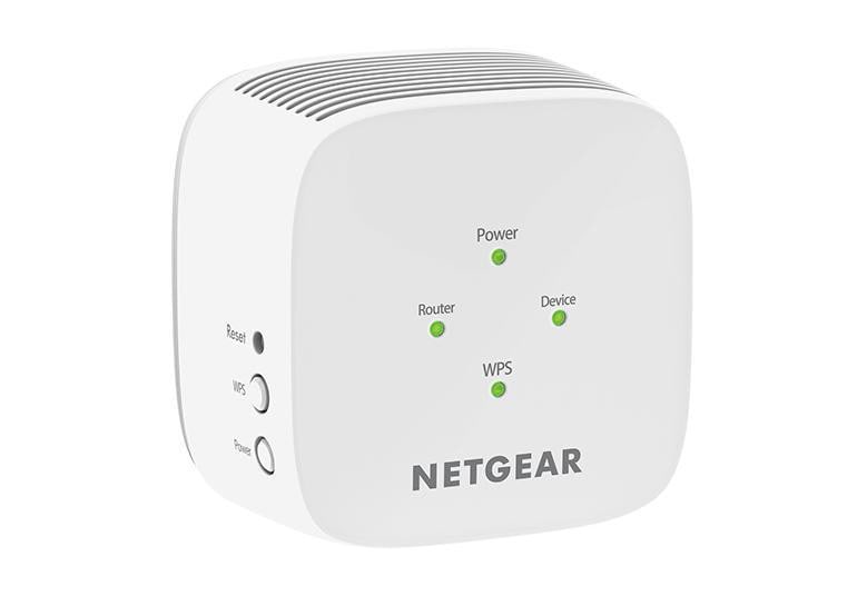 NETGEAR WiFi Repeater (EX6110), WiFi Verstärker AC1200, Leistungsstarker WiFi Repeater mit Einer Reichweite von bis zu 120m², WiFi Extender zur Beseitigung Toter Zonen