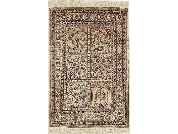 Kaschmir Seide Teppich 63x95 Handgeknüpft Orientteppich Seide