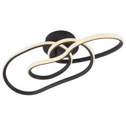 Paul Neuhaus, Deckenleuchte, LED Deckenlampe TWIST dimmbar per Wandschalter, dekorativ (5800 lm)