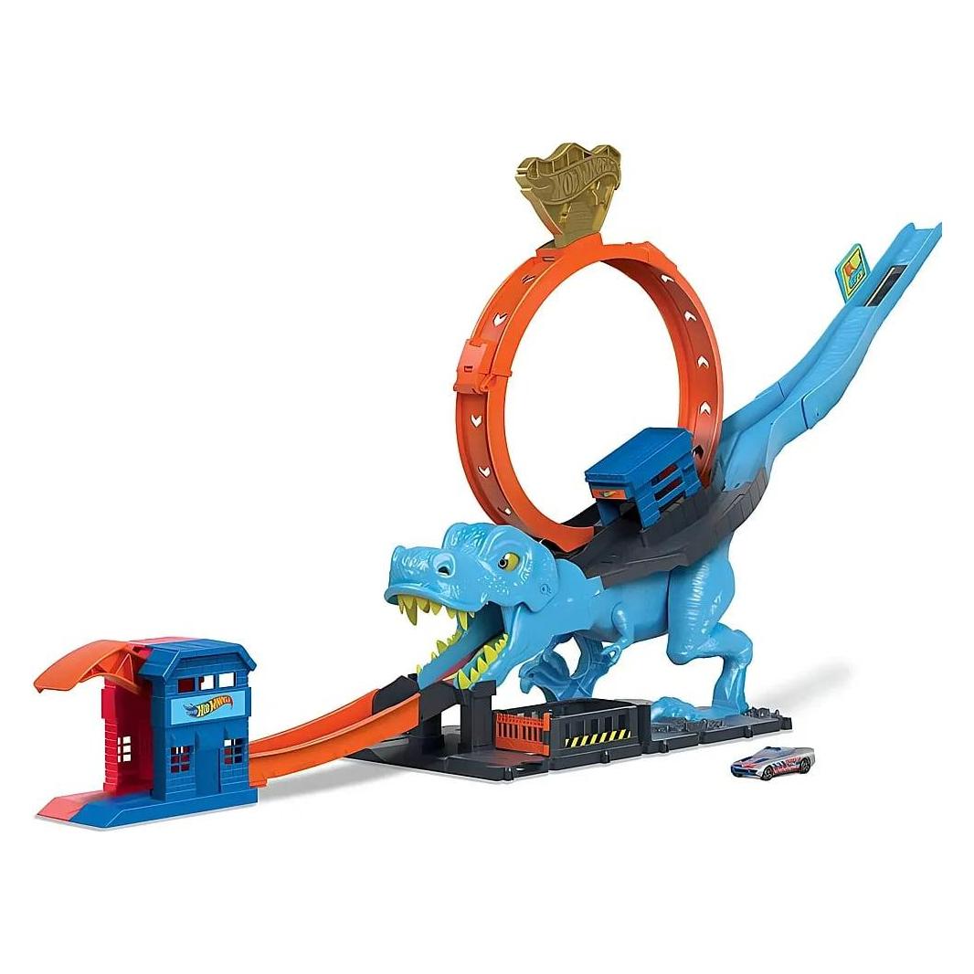 Hot Wheels City T-Rex Looping-Bahn (HKX42)