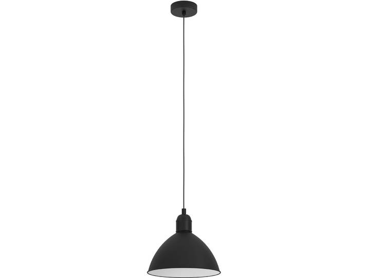 Eglo Pendellampe Priddy Schwarz/weiss Stahl B 30.5 cm