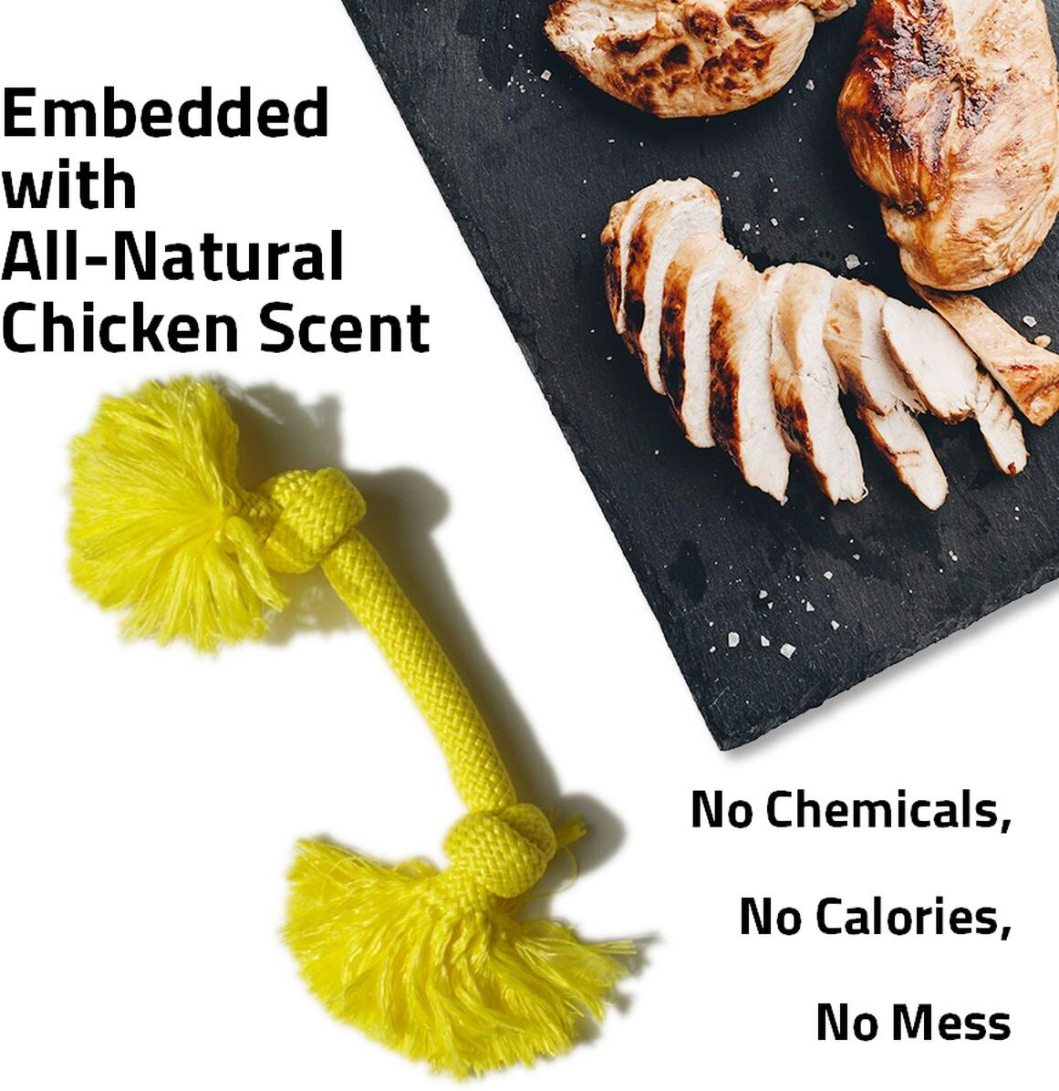 Playology Cane Gioco Corda Aroma Pollo S