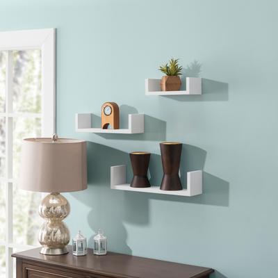 Danya B Floating 'U' Shelves (Set of 3)
