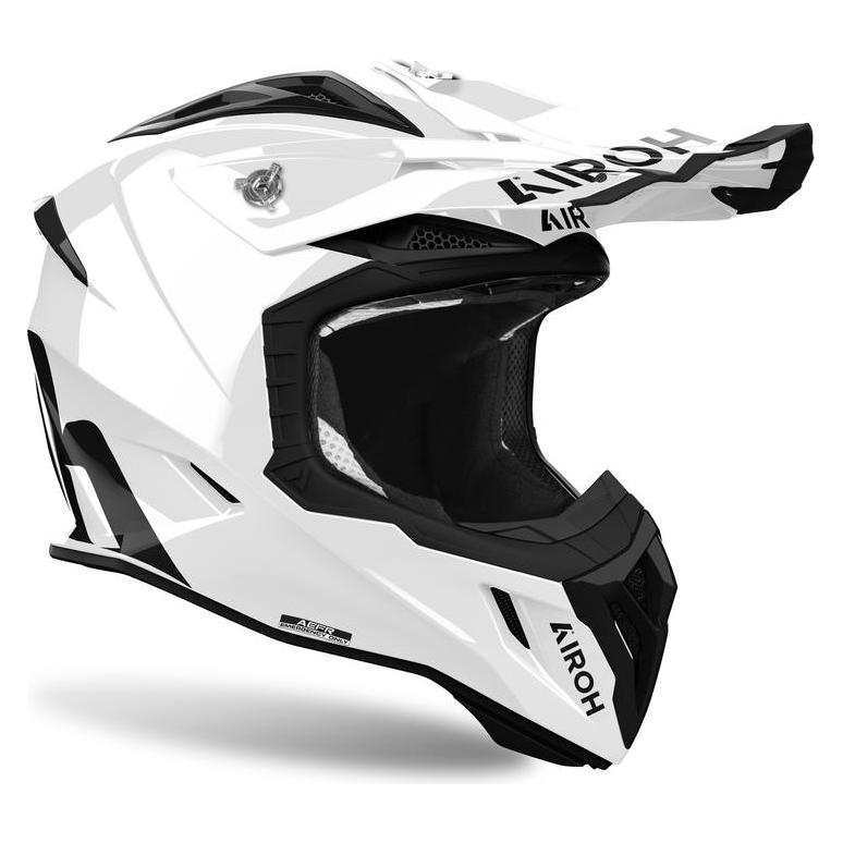 Airoh Aviator Ace 2 Farbe Weiss Glanz Motorradhelm (XS) (62150509)