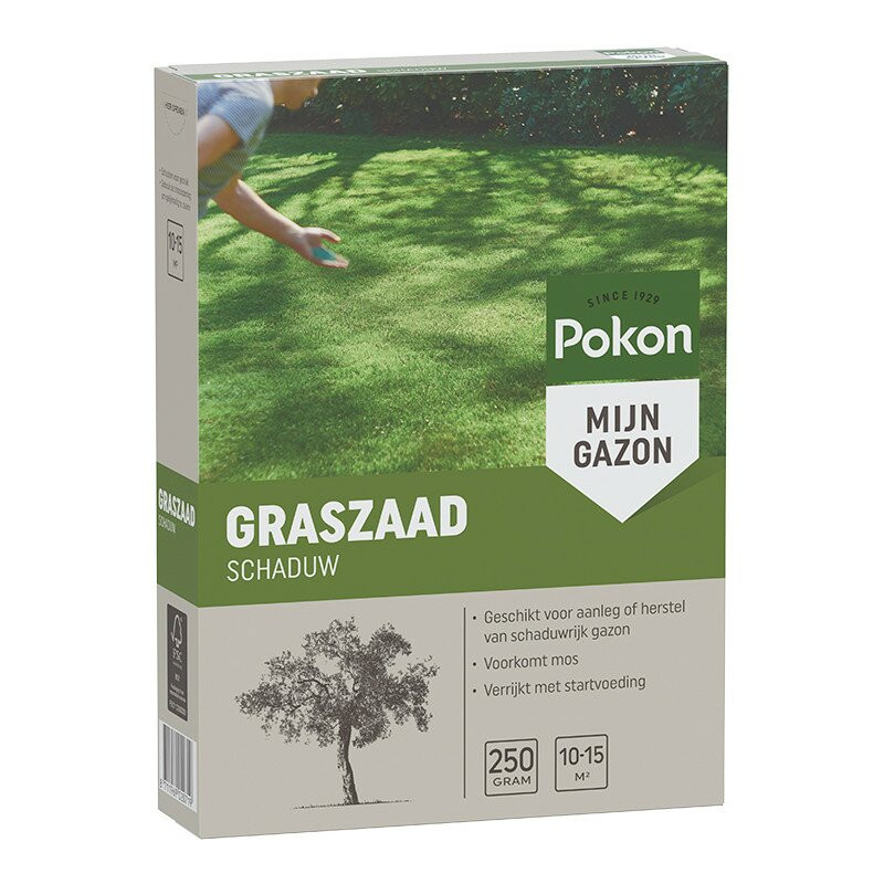 Pokon graszaad voor schaduwrijke plekken, 250 gram