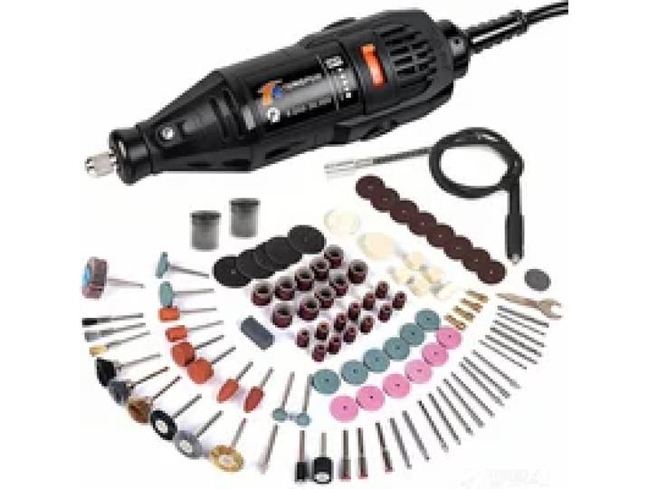 Mini elektrische boorgraveermachine, Dremel roterend gereedschap, graveurslijpmachine compatibel met elektrisch gereedschap, accessoires, 220V