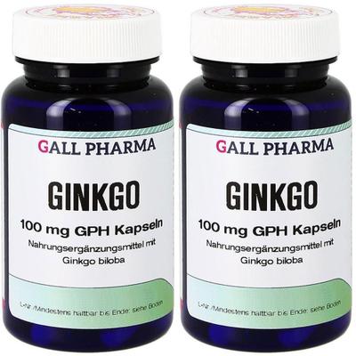 Ginkgo 100 mg GPH Kapseln x2 2x120 St