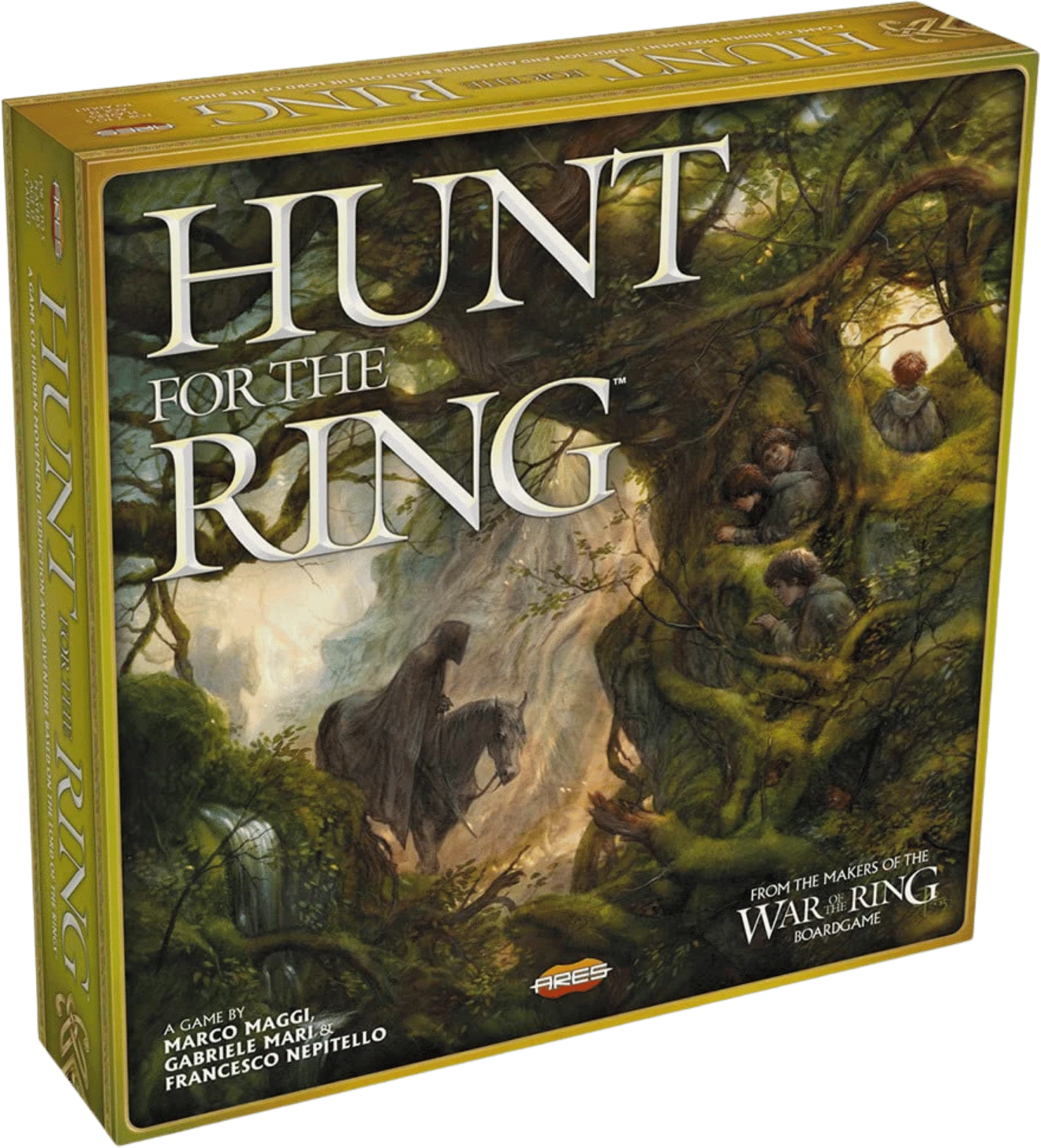 War of the Ring: Hunt for the Ring Board Game for 2-5 Players, Ages 13+, by Ares Games