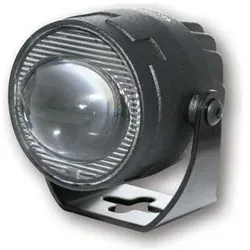 Highsider, Motorrad Zubehör, LED-Abblendscheinwerfer SATELLITE schwarz matt