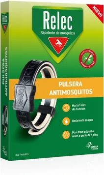 Relec Family Bracelet Repellent Negra