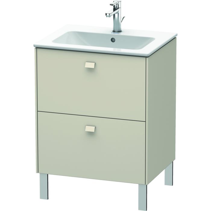 Duravit Brioso Waschtischunterbau BR440109191 620x479mm, Taupe, 2 Auszüge