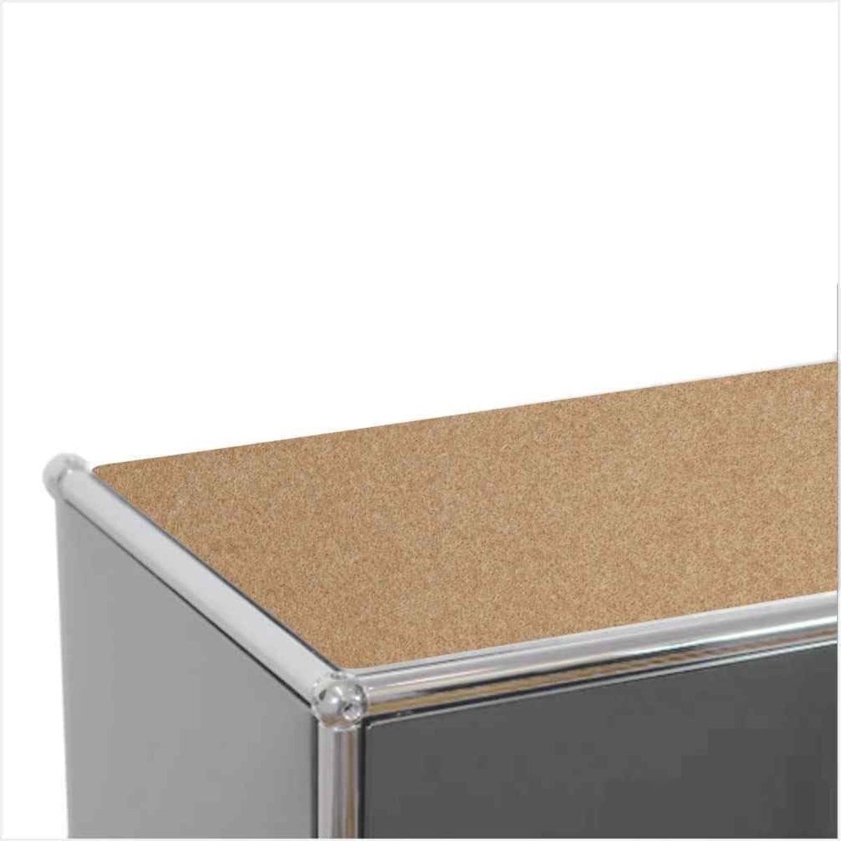 Duurzaam vilt kussen voor modulaire meubels in camel kleur