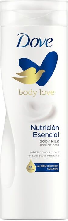 Dove Nutrição Essencial Pele Seca 48H 400 ml