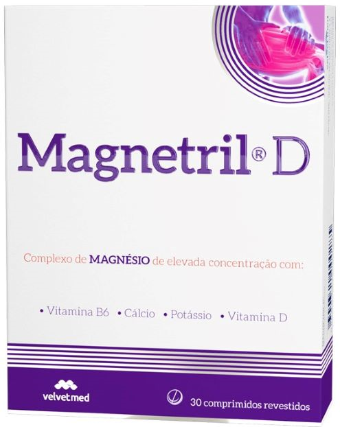 Velvetmed Magnetril D 30comprimidos