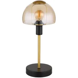 RGB LED Tischleuchte Tischlampe Schlafzimmerlampe Dimmbar Glas Fernbedienung