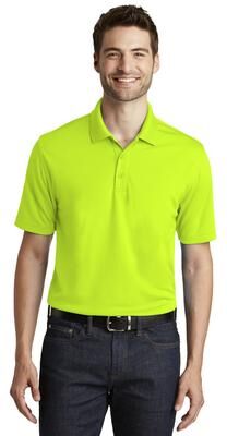 Port Authority K110 Dry Zone UV Micro-Mesh Polo Shirt in Safety Yellow size 6XL   Polyester