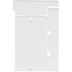 Brady, Verteilerschrank Zubehör, Schaltschrank-Platte, weiss, Typ 2
