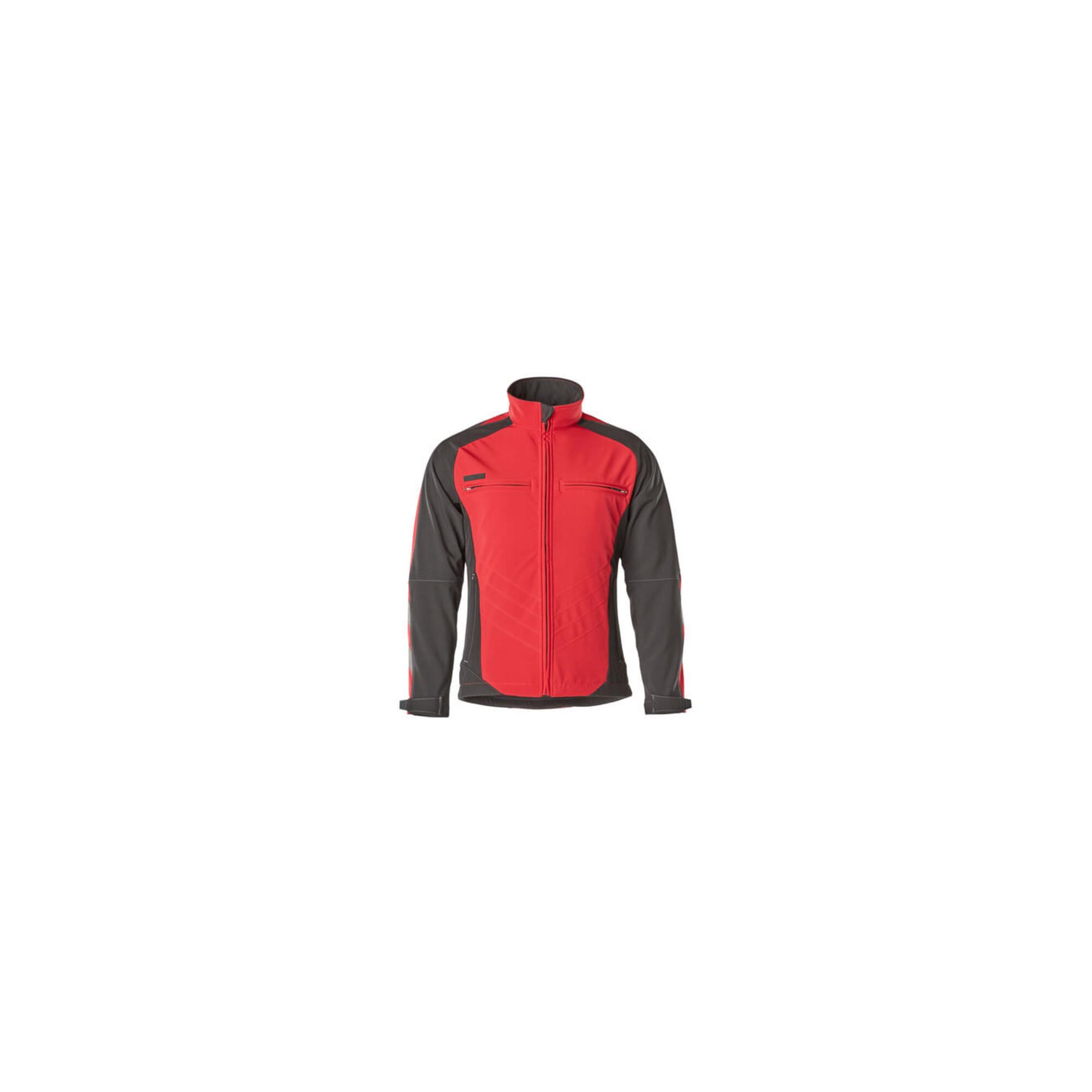 Mascot Dresden Soft Shell Jacke Größe S, rot/schwarz (12002-149-0209-S)