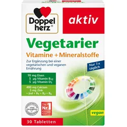 Doppelherz aktiv Vegetarier Vitamine + Mineralstoffe 30 St