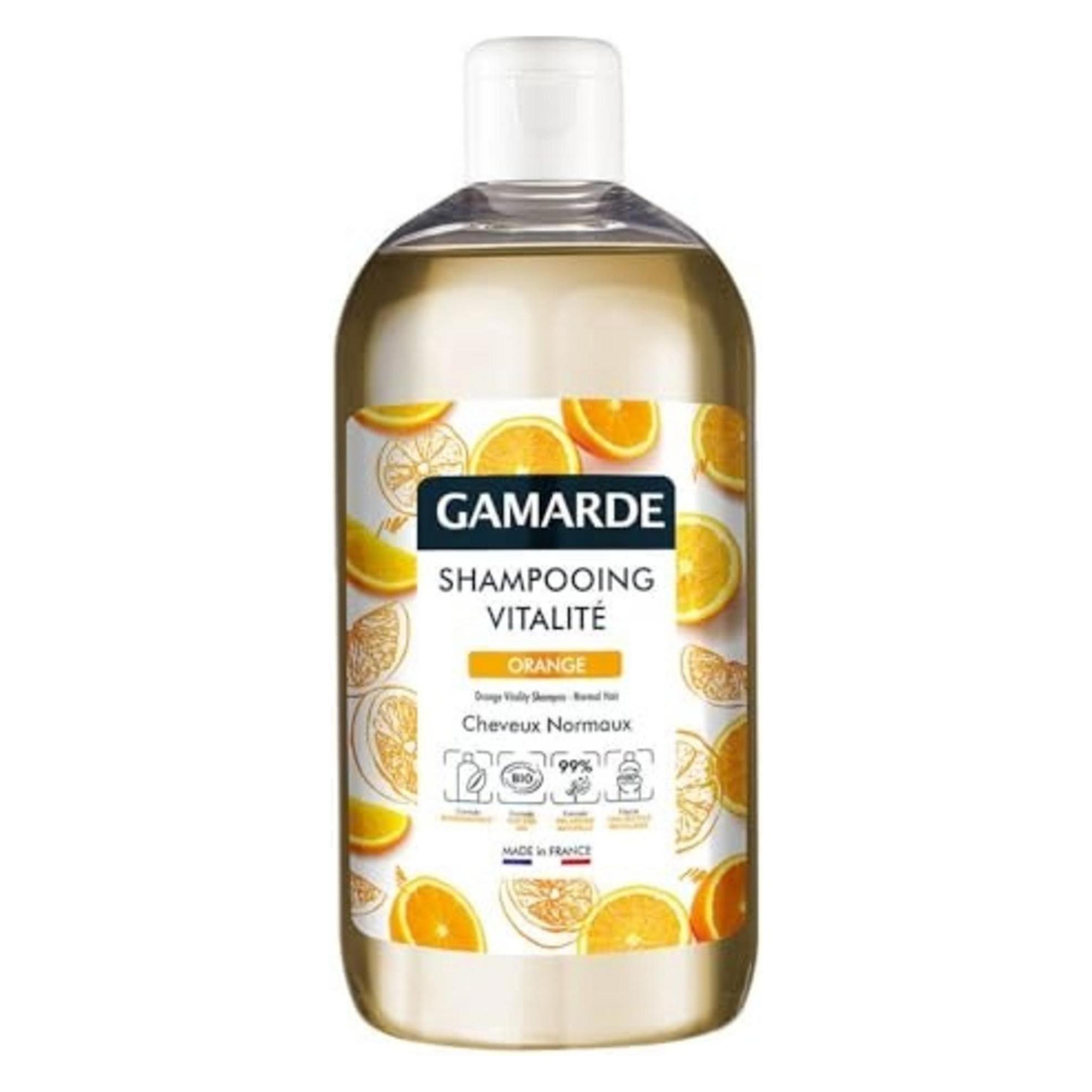 Gamarde Shampoo Vitalité Orange (Flüssiges Shampoo, 500 ml) (41468801)