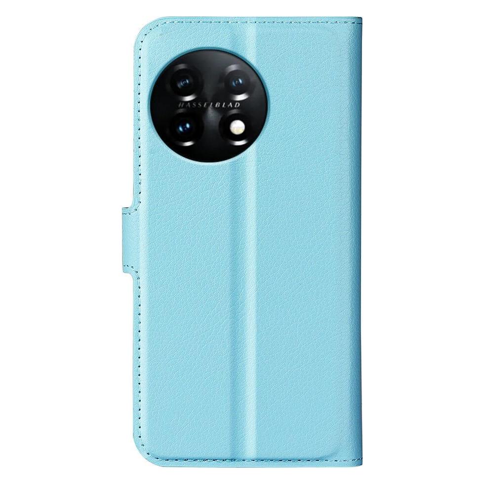 Cover-Discount OnePlus 11 - Leder Etui Hülle blau (OnePlus 11) (660127544E)