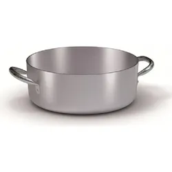 Ballarini Niedriger 60 cm Aluminium-Kochtopf mit 2 Griffen