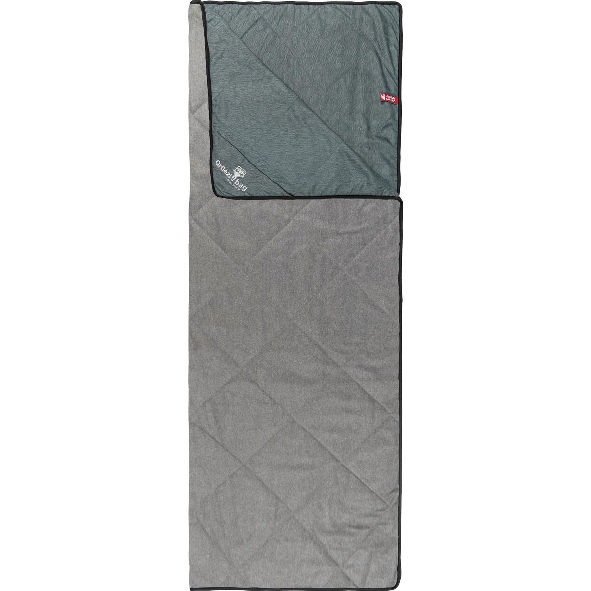 Grüezi Bag Wellhealthblanket Wool Deluxe smoky blue / grey (4012) OS 9351-4012-OS