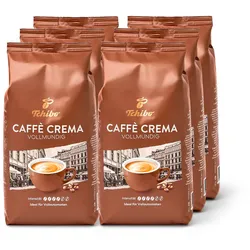 Tchibo - Caffè Crema Vollmundig - 6 x 1 kg Ganze Bohne - Intensität: 4/6