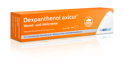 axicorp Pharma GmbH DEXPANTHENOL axicur Wund- und Heilcreme 50 mg/g 50 g 16667195