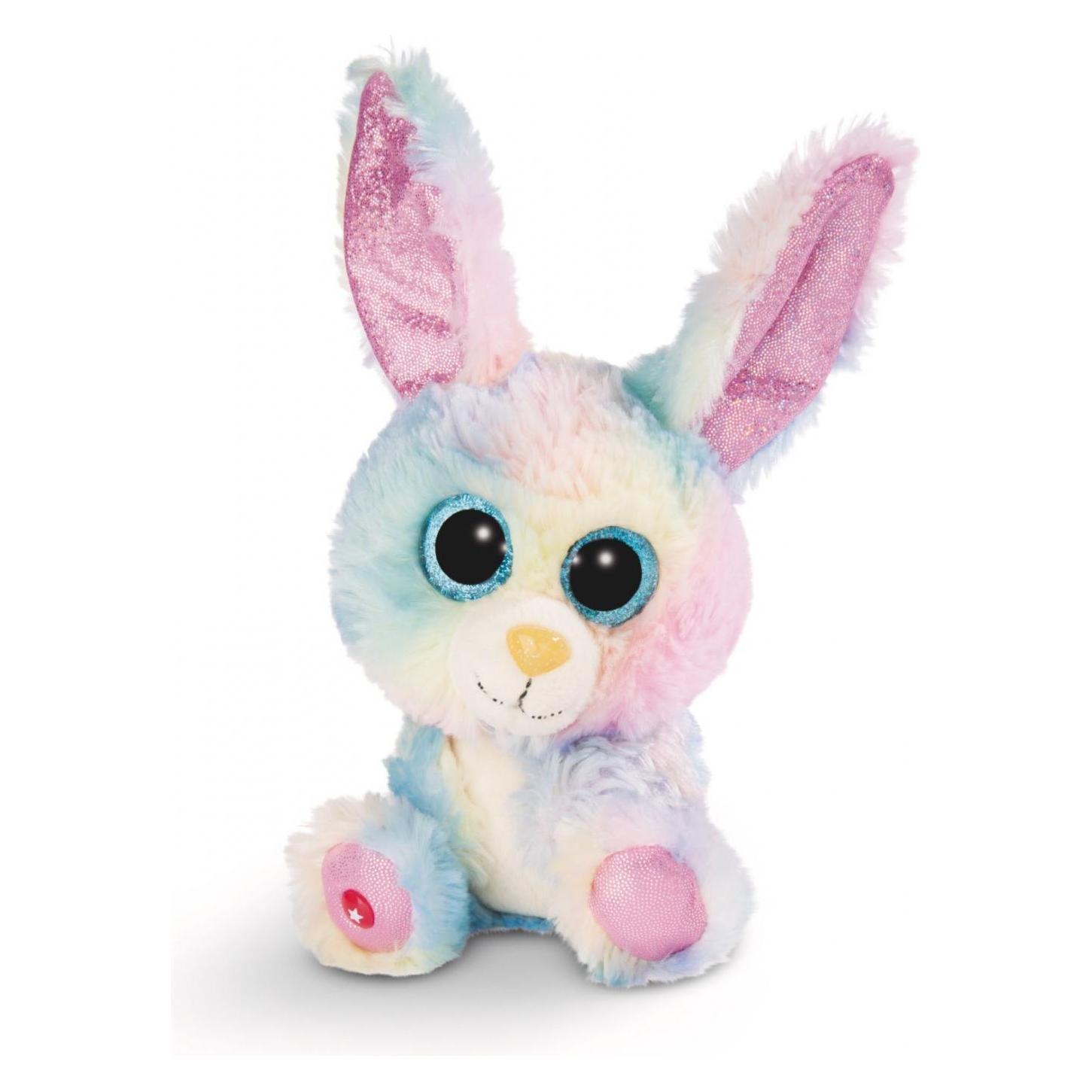 Magni NICI Kuscheltier Hase Rainbow Candy schlenkernd 15cm (15 cm) (62594)