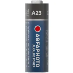 AgfaPhoto 110-803807 Haushaltsbatterie Wiederaufladbarer Akku A23 Alkali