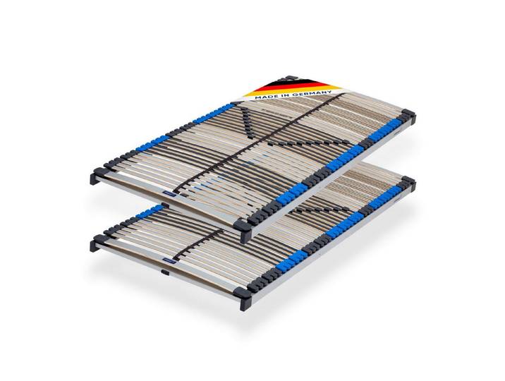 Lattenrost Pure NV Doppelpack 44 Federleisten, CUBEsleep, Kopfteil nicht verstellbar, Fußteil nicht verstellbar, Doppelpack, fertig montiert, 10 Jahre Garantie