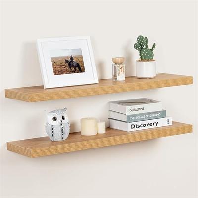 No "Floating Shelves - 9""D x 36""W x 1.5""H"