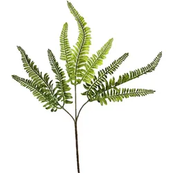 Deko-Zweig Farn 56 cm Kunststoff Grün