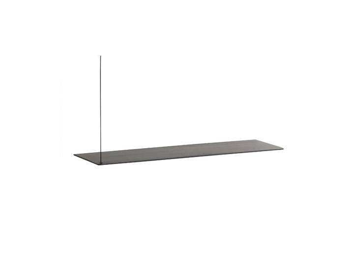 Woud Étagère d appoint Stedge Chêne peint en noir, 80 cm'