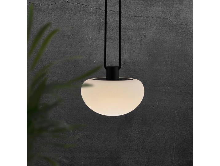 Sponge Suspension Black/White - Nordlux Sponge pendant - Terrasse - Moderne - Plastique - À ampoule unique