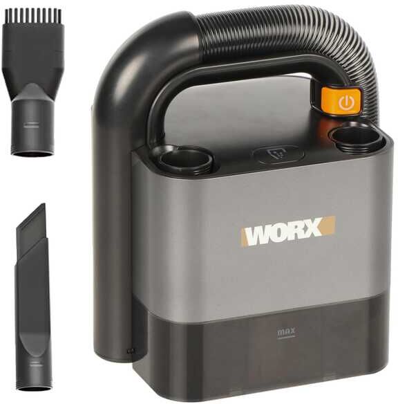 Worx WX030.9 - Tragbarer Akku-Staubsauger - OHNE BATTERIEN UND LADEGERÄT