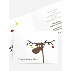 Weihnachtsgrußkarten geschäftlich selbst gestalten mit Spruch und Fotos im Onlinedesigner bei Meine-Kartenmanufaktur.de