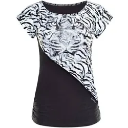WINSHAPE Damen Functional Light and Soft Kurzarmshirt AET109LS, Größe M in Schwarz Schwarz