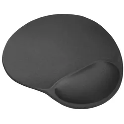 Trust Bigfoot Gel Mauspad mit Handballenauflage Ergonomisch Schwarz 16977