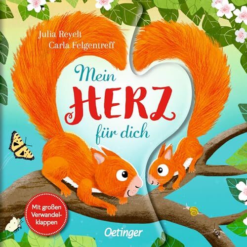 Carla Felgentreff - Mein Herz für dich: Ein Liebhaben-Buch für Kinder ab 18 Monaten mit gereimtem Text und großen Klappen, die auf jeder Seite ein Herz entstehen lassen - Preis vom 07.10.2026 11:45:10 h